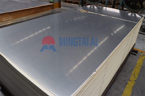 Aluminum sheet for boat building