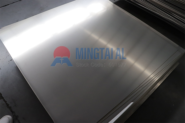 Aluminum sheet for curtain walls