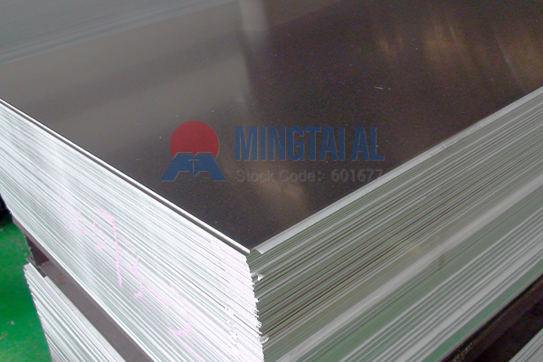 Aluminum sheet for pipe insulation