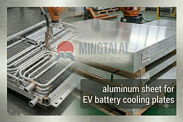 aluminum sheet for EV battery cooling plates